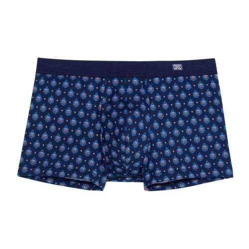 HOM Frioul navy/print boxer short