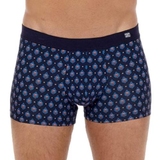 HOM Frioul navy/print boxer short