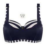 Marlies Dekkers Swimwear Mariniere navy blue/ivory padded bikini bra