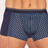 HOM Dominique navy/print boxer short