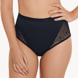 Lisca Ivonne anthracite high waist brief