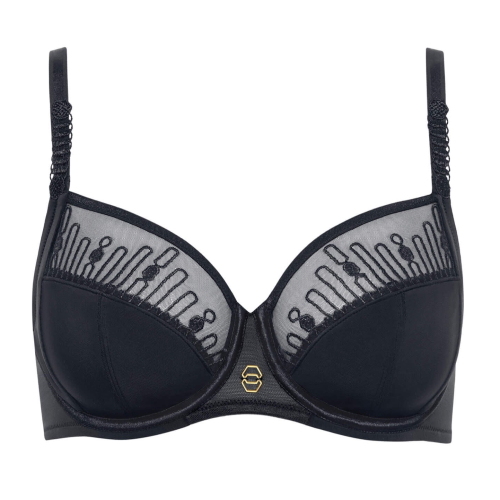 Lisca Ivonne anthracite non-padded bra