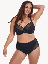 Lisca Ivonne anthracite non-padded bra