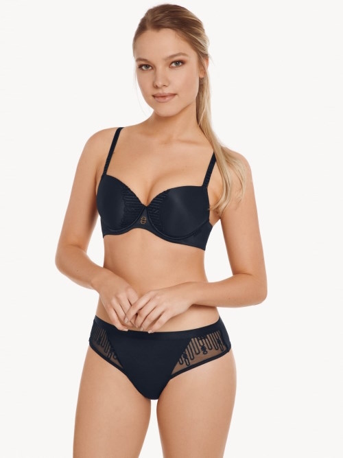 Lisca Ivonne anthracite padded bra