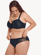 Lisca Ivonne anthracite padded bra