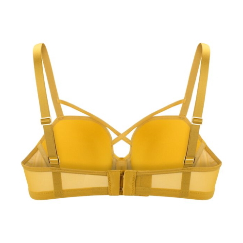 Sapph Fabulous yellow padded bra