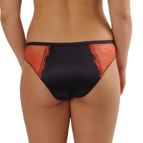 Sapph Ludivine navy/pink brief