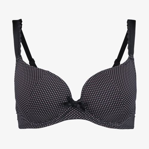 LingaDore Daily Uni Fit black/pink padded bra