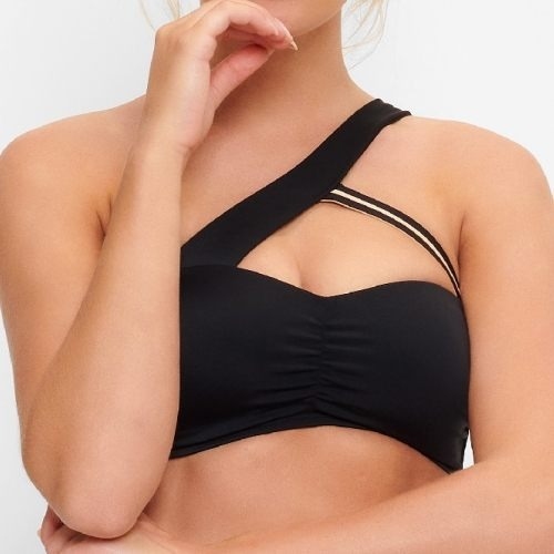 LingaDore Beach Black Panter black soft-cup bikini bra