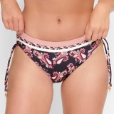 LingaDore Beach Paisley Love black/print bikini brief