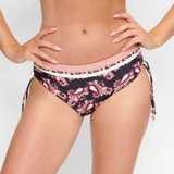 LingaDore Beach Paisley Love black/print bikini brief