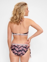 LingaDore Beach Paisley Love black/print padded bikini bra