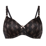 Rosa Faia Mila black non-padded bra