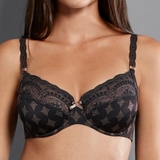 Rosa Faia Mila black non-padded bra
