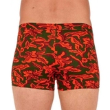 HOM Catalan green/print boxer short