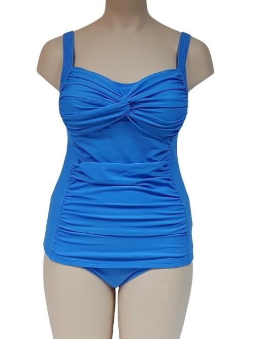 Bomain Paris blue tankini set