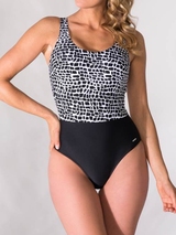 Bomain Fancy Giraf black bathingsuit