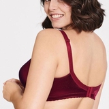 Naturana Minimizer bordeaux wireless bra