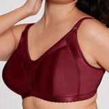 Naturana Minimizer bordeaux wireless bra