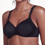 Lisca Gina black wireless bra