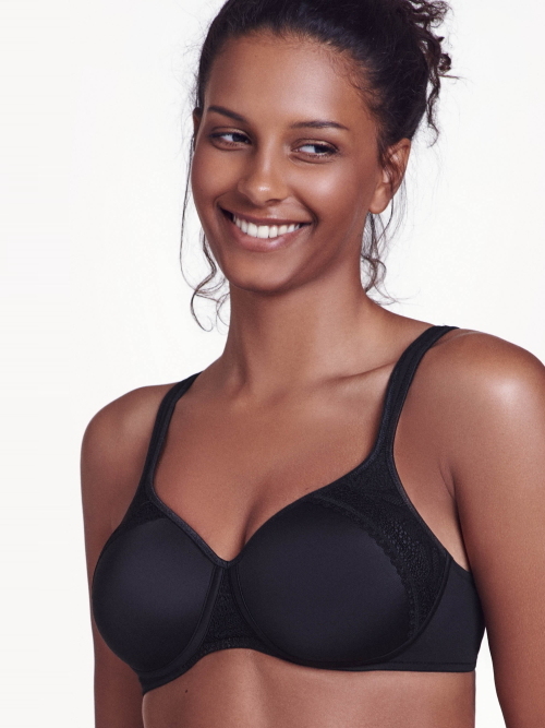 Lisca Gina black wireless bra