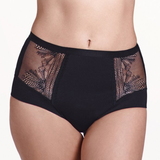 Lisca Gina black high waist brief