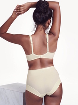 Lisca Gina ivory high waist brief