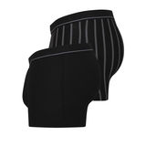 Bugatti Venetië black/print boxer short