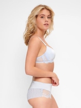 LingaDore Heather Blue baby blue padded bra