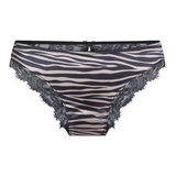 LingaDore Striped Zebra black/print brief