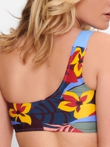 LingaDore Beach Bright Leaves multicolor/print soft-cup bikini bra