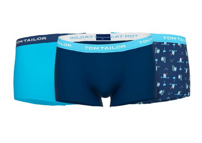 Tom Tailor Sailing blue/print boxer short
