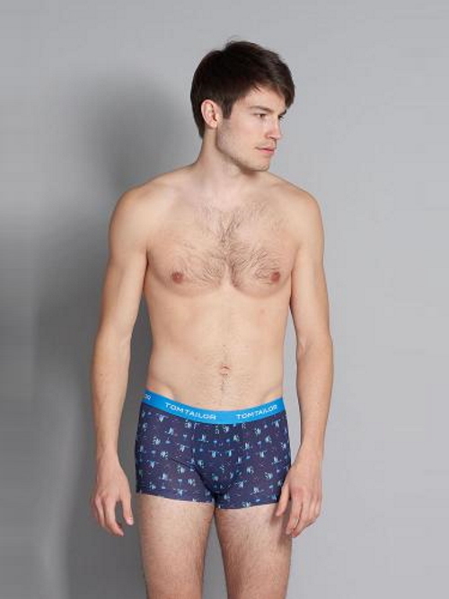 Tom Tailor Sailing blue/print boxer short