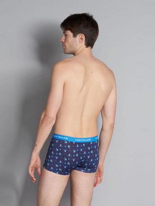 Tom Tailor Sailing blue/print boxer short