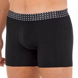 HOM Tommy black/print boxer short