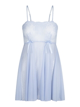 LingaDore Night Heather Blue baby blue slipdress