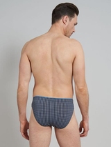 Tom Tailor Blue Medium navy/print men brief