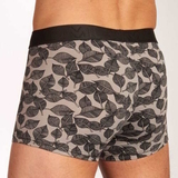 HOM Vence black/print sport boxershort