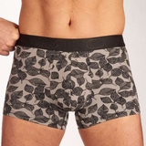 HOM Vence black/print sport boxershort