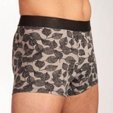 HOM Vence black/print sport boxershort
