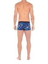 HOM Madrague blue/print boxer short