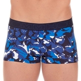 HOM Madrague blue/print boxer short