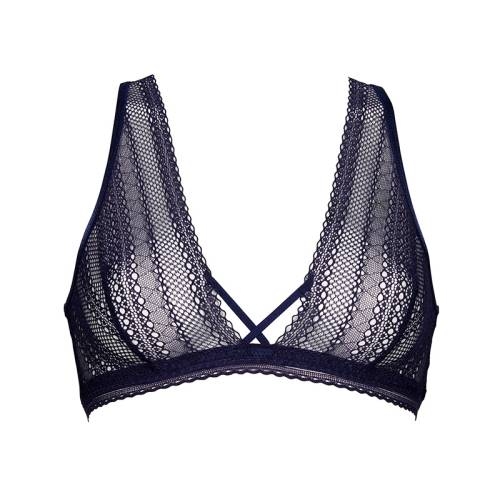 After Eden Dinte navy blue wireless bra
