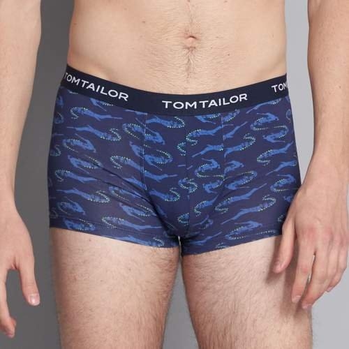 Tom Tailor Alligator navy/print boxer short