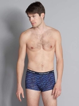 Tom Tailor Alligator navy/print boxer short