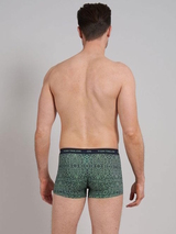 Tom Tailor Blue/Green All over  navy/print boxer short