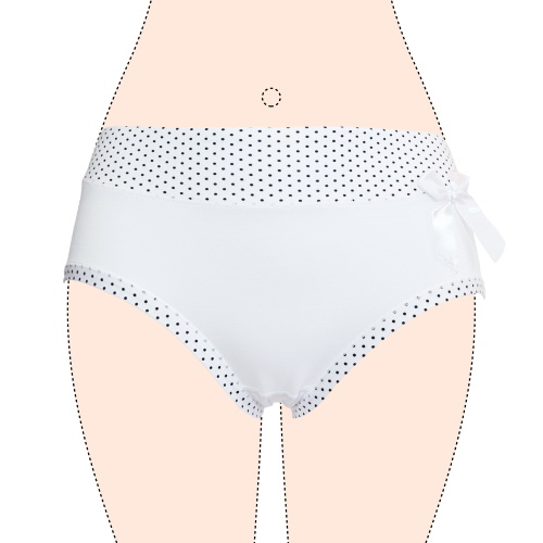 Gianvaglia Dotted white brief