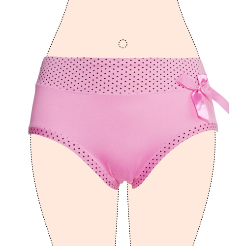 Gianvaglia Dotted pink brief