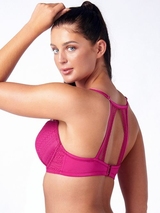 After Eden D-Cup & Up Dee hot pink padded bra