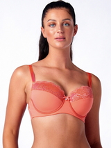 After Eden D-Cup & Up Granada peach padded bra